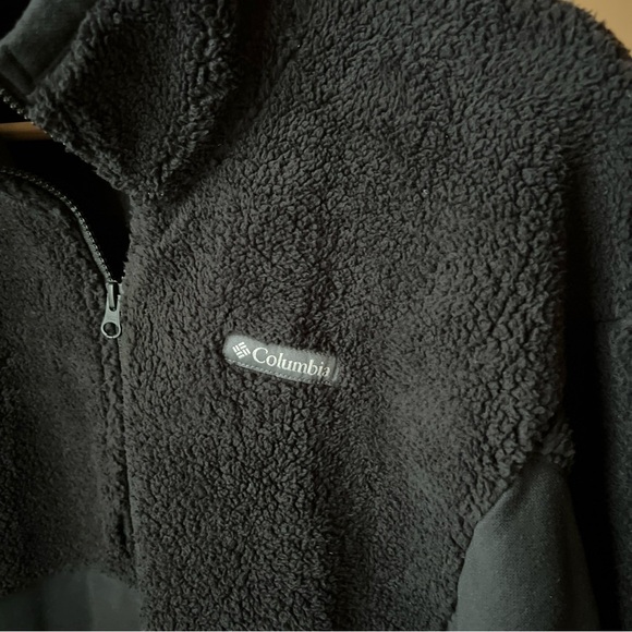 Columbia Men’s Black 1/4 Zip Pullover Size S - Picture 5 of 12